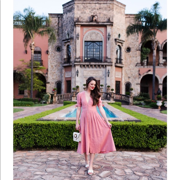 NWT Free People Love Of My Life Midi Dress - Picture 9 of 14